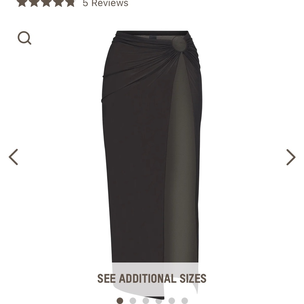 Skims mesh long sarong